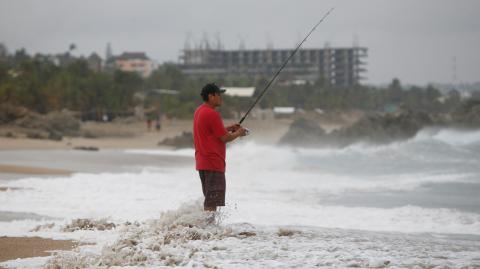 El huracán Erick se fortaleció la tarde del miércoles a categoría 3. Foto: Reuters